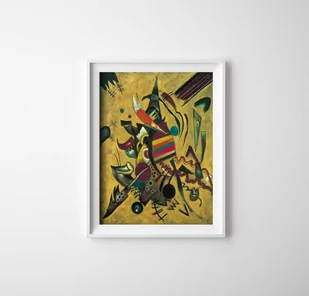 Plakat vintage do salonu Reprodukcja Wassily Kandinsky - Plakaty - miniaturka - grafika 1