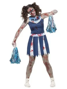 Strój dla dorosłych, cheerleaderka zombie, rozmiar XS - Stroje karnawałowe - miniaturka - grafika 1