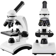 Mikroskopy i lupy - RENEW FORCE Mikroskop Mikro Makro 40-64x Naukowy Edukacyjny Szkolny SD507 - miniaturka - grafika 1