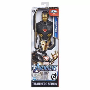 Hasbro Figurka Avengers Tytan Hero Movie Gold Iron Man - Figurki dla dzieci - miniaturka - grafika 1