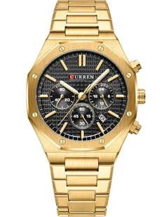 Zegarek ZEGAREK MĘSKI CURREN 8440 CHRONOGRAF (zc047e) + BOX - Zegarki męskie - miniaturka - grafika 1
