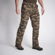 Spodnie sportowe męskie - Spodnie myśliwskie Warm 100 camo haltfone - miniaturka - grafika 1