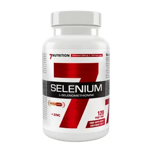 7Nutrition Selenium L-selenometionina 120vkaps. Selen, Cynk - Witaminy i minerały - miniaturka - grafika 1