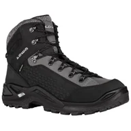 Buty trekkingowe męskie - Męskie buty turystyczne Lowa Renegade Warm Gore-Tex Mid Rozmiar butów (UE): 46,5 / Kolor: czarny/szary - miniaturka - grafika 1