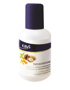 KillyS KillyS Acetone-Free bezacetonowy zmywacz do paznokci Olejek Arganowy 50ml - Zmywacze i cleanery do paznokci - miniaturka - grafika 1