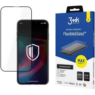 Szkło hybrydowe 3MK FlexibleGlass Max do Samsung Galaxy A25 5G - Szkła hartowane na telefon - miniaturka - grafika 1