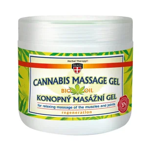 PALACIO Cannabis – Żel do masażu z olejem konopnym 600 ml - Żele i maści lecznicze - miniaturka - grafika 1