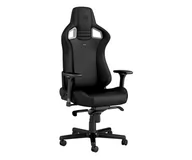 Fotele gamingowe - noblechairs Fotel noblechairs EPIC Black Edition czarny czarne obszycie NBL-PU-BLA-004 - miniaturka - grafika 1