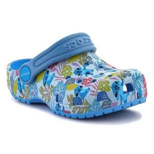 Buty do chodzenia niemowlęce Crocs Disney Stitch Classic Clog - Buty dla dziewczynek - miniaturka - grafika 1