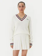 Swetry damskie - Guess Sweter V5BR01 Z1152 Écru Regular Fit - miniaturka - grafika 1