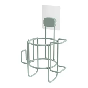 Samoprzylepny metalowy uchwyt na suszarkę do włosów Grena – Compactor - Wieszaki łazienkowe - miniaturka - grafika 1