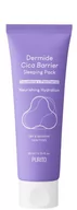 Kremy do twarzy - Purito Dermide Cica Barrier Sleeping Pack Krem regenerujący na noc z ekstraktem z wąkroty azjatyckie - miniaturka - grafika 1