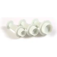 Formy do ciast - 3 okrągłe plastikowe foremki do ciastek - miniaturka - grafika 1