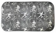 Maty piankowe - Świecący w ciemności dywan - Skate 60 x 110 cm - miniaturka - grafika 1