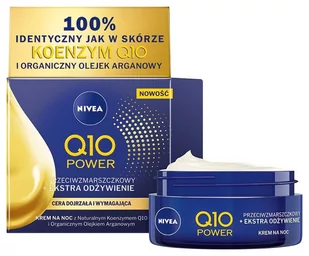 Nivea Q10 Power odżywczy krem na noc 50 ml - Kremy do twarzy - miniaturka - grafika 1
