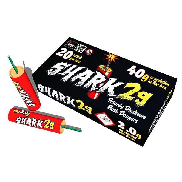 Petardy Hukowe Shark 2G FP6 20 sztuk