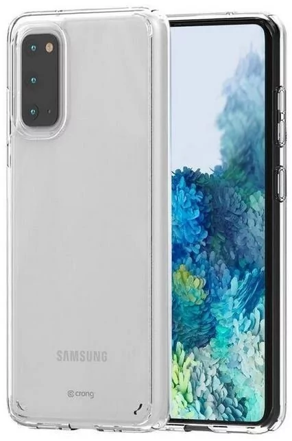 Etui CRONG Crystal Shield Cover do Samsung Galaxy S20 Przezroczysty