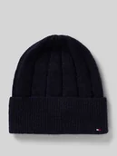 Czapki damskie - Czapka beanie z dodatkiem wełny i wełny z alpaki - miniaturka - grafika 1