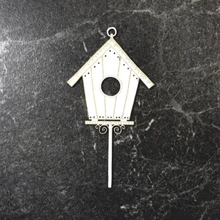 Budka dla ptaków z nóżką - Scrapbooking - miniaturka - grafika 1