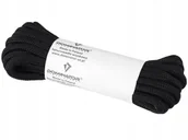 Akcesoria obuwnicze - Dominator Sznurowadła 4Mm 180 Cm Black - miniaturka - grafika 1