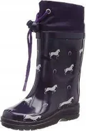 Kalosze damskie - Beck Kalosze Fioletowe Dziewczęce W Konie 28 Jok - miniaturka - grafika 1