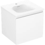 Szafki łazienkowe - Mexen Orio szafka łazienkowa 50 cm z umywalką Vela, 1 szuflada, biała mat - 91A10-05047-1-BF01-W23M01 - miniaturka - grafika 1