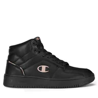Sneakersy damskie - Sneakersy Champion REBOUND 2.0 MID S11471-KK005 Czarny - miniaturka - grafika 1