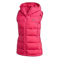 Kamizelki damskie - adidas Damska kamizelka Helionic różowy Bopink. XXL - miniaturka - grafika 1