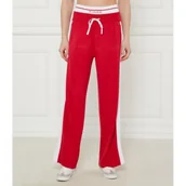 Dresy damskie - Pinko Spodnie dresowe MARSICANO | Regular Fit | pique - miniaturka - grafika 1