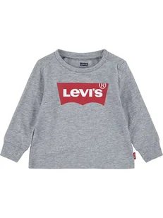 Levi's Kids Bluza w kolorze szarym - Bluzy i sweterki niemowlęce - miniaturka - grafika 1
