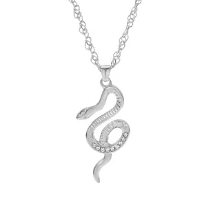 Naszyjnik z zawieszką - wąż - Naszyjniki - miniaturka - grafika 1