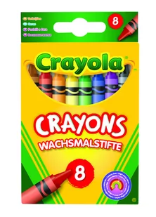 Crayola Kredki Świecowe 8 szt CR-0008 - Przybory szkolne - miniaturka - grafika 3