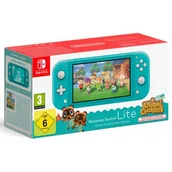 Konsole Nintendo - Konsola NINTENDO Switch Lite Turkusowy + ACNH Bundle - miniaturka - grafika 1