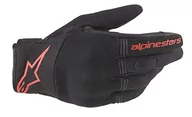Rękawice motocyklowe - Alpinestars Rękawice motocyklowe Copper Gloves Black Red Fluo, czarne/czerwone/fioletowe, XXL Nc - miniaturka - grafika 1