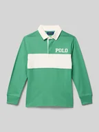 Swetry dla chłopców - Bluza z kołnierzykiem typu kent model ‘RUGBY’ - miniaturka - grafika 1