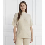 Swetry damskie - Joop! Sweter | Regular Fit | z dodatkiem wełny - miniaturka - grafika 1
