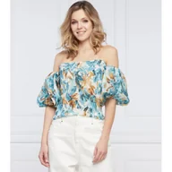 Bluzki damskie - Liu Jo Bluzka | Cropped Fit - miniaturka - grafika 1