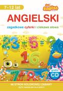 Nauka - Angielski Zagadkowe cyferki i ciekawe słowa 7-12 lat Książka + CD - miniaturka - grafika 1
