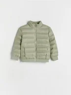 Kombinezony dla dzieci - Reserved - Pikowana kurtka - jasnozielony - miniaturka - grafika 1
