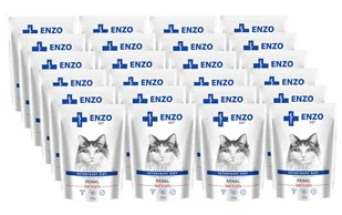 ENZO VET Renal z wołowiną w galaretce dla kotów 24x100g - Mokra karma dla kotów - miniaturka - grafika 1