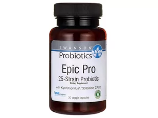 SWANSON Epic Pro Probiotyk 25 szczepów 30 mld (30 kaps) SW-002 - Układ pokarmowy - miniaturka - grafika 1