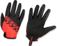Rękawiczki rowerowe - Rękawiczki Rowerowe Długie Kross Race Long 2.0 Rozmiar S Czerwone - miniaturka - grafika 1