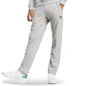 Spodnie sportowe męskie - Spodnie adidas Trefoil Essentials French Terry JD2424 - szare - miniaturka - grafika 1