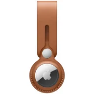 Pozostałe akcesoria do telefonów - Apple Pasek skórzany do lokalizatora AirTag AirTag Leather Loop MX4A2ZM/A Saddle Brown - miniaturka - grafika 1