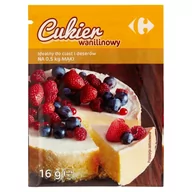 Dodatki do ciast w proszku - Carrefour Cukier wanilinowy 16 g - miniaturka - grafika 1