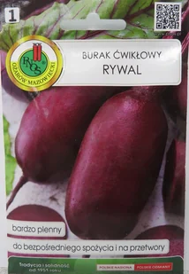 BURAK ĆWIKŁOWY RYWAL - RYWAL OŻA 5g GC 1 PNOS - Nasiona i cebule - miniaturka - grafika 1