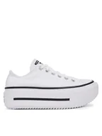 Trampki damskie - Converse Trampki Chuck Taylor All Star Lift Double Stack Platform A15491C Biały - miniaturka - grafika 1