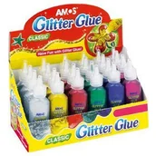 Zabawki kreatywne - Amos Klej brokat 22ml GCL22D24 KA6491 - miniaturka - grafika 1