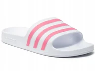 Klapki i japonki damskie - KLAPKI damskie ADIDAS ADILETTE białe GZ5237 42 - miniaturka - grafika 1