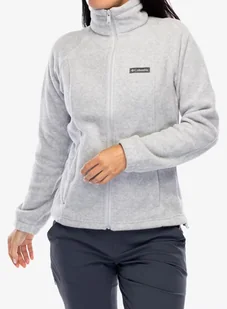 Bluza rozpinana damska Columbia Benton Springs FZ - cirrus grey heather - Bluzy sportowe damskie - miniaturka - grafika 1